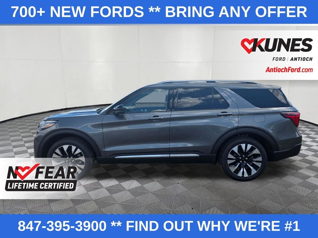New 2026 Ford Explorer Platinum SUV