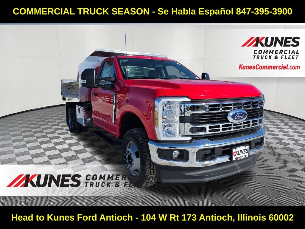 New 2025 Ford F-350 Chassis XL Dump Truck Truck Regular Cab