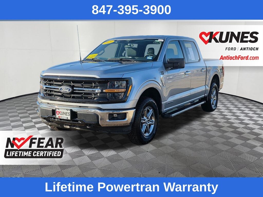 Certified 2025 Ford F-150 XLT Truck SuperCrew Cab