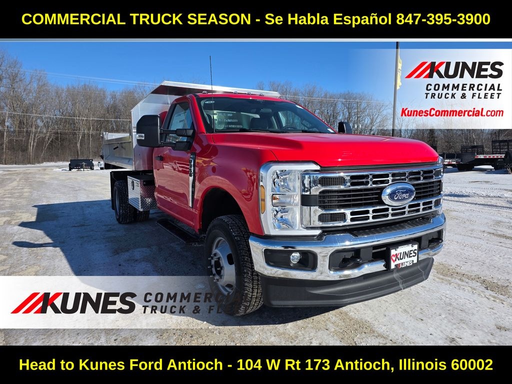 New 2025 Ford F-350 Chassis XL Dump Truck Truck Regular Cab
