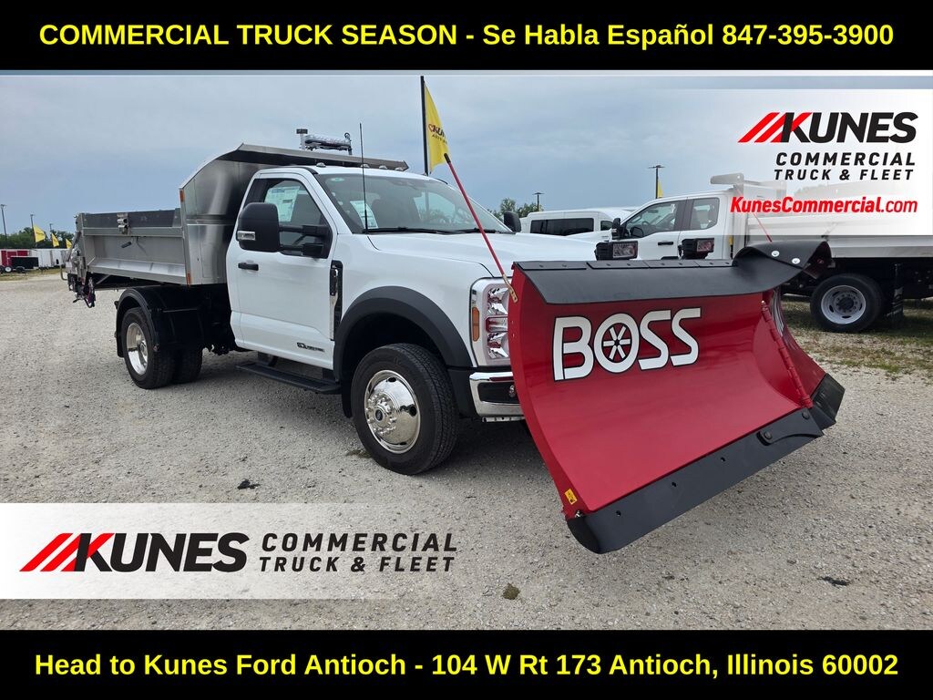 New 2026 Ford F-550 Chassis XL Snow Fighter Truck Regular Cab