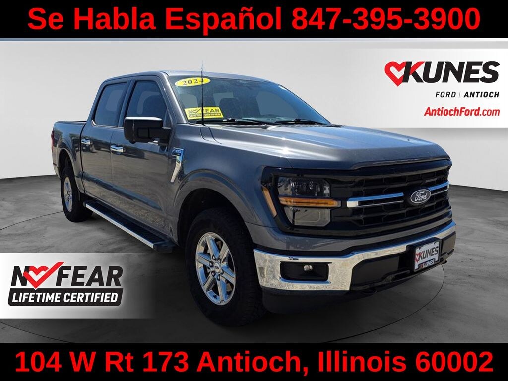 Certified 2024 Ford F-150 XLT Truck SuperCrew Cab