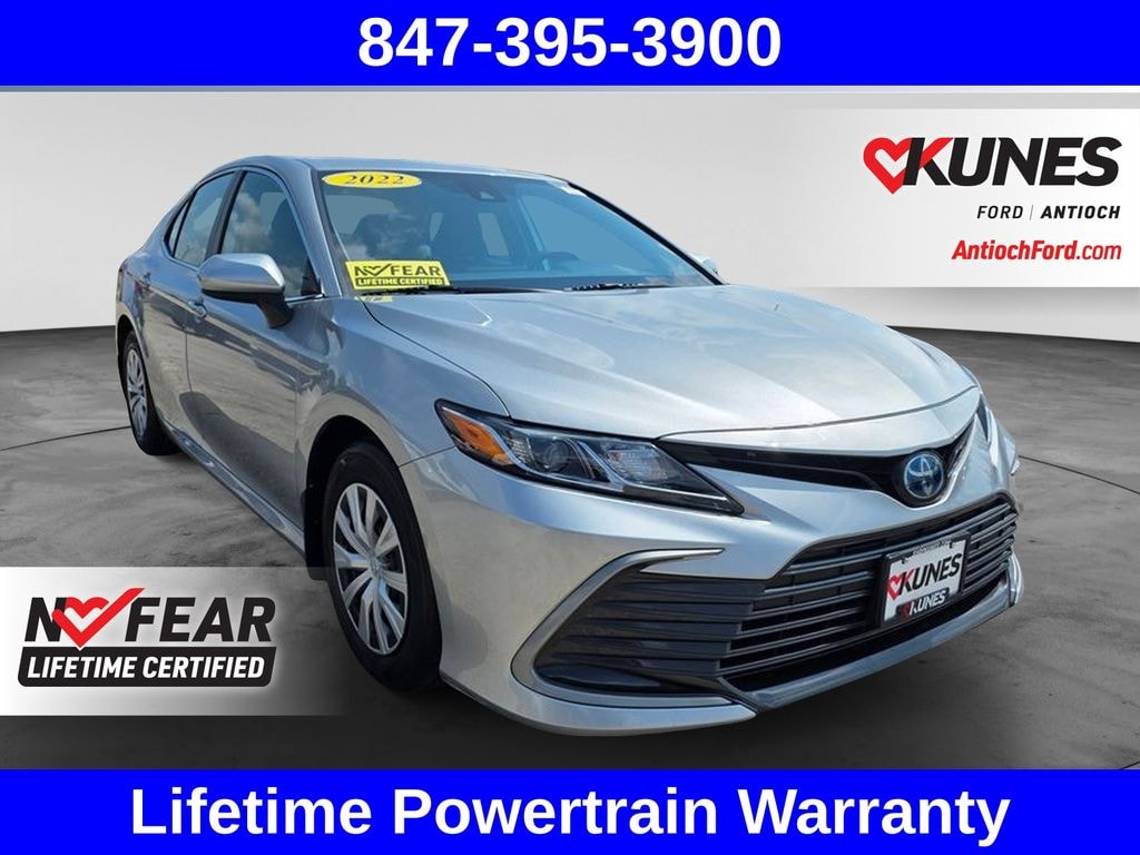 Certified 2022 Toyota Camry Hybrid LE Sedan