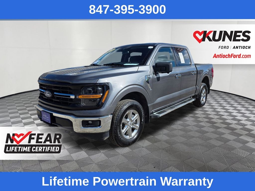 Certified 2024 Ford F-150 XLT Truck SuperCrew Cab