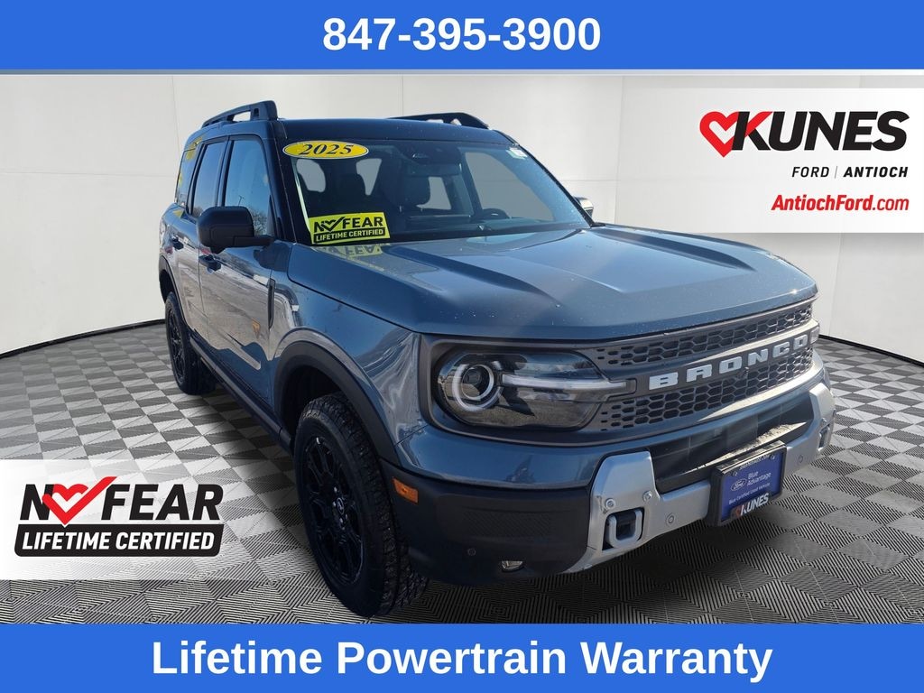 Certified 2025 Ford Bronco Sport Badlands SUV
