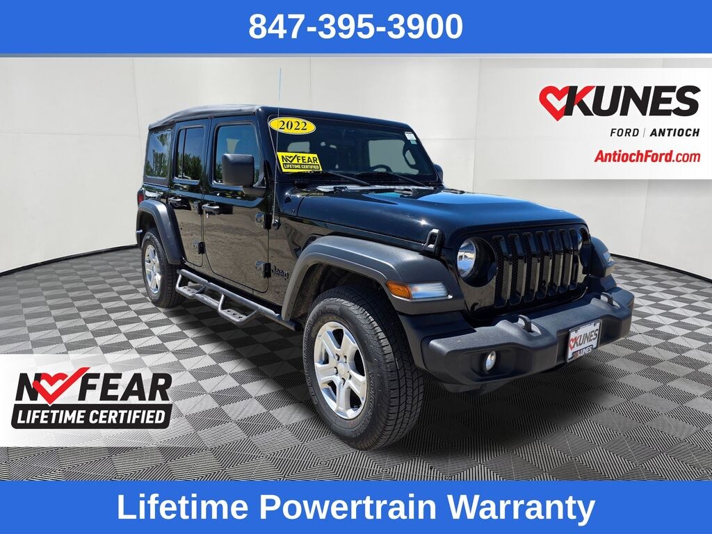 Used 2022 Jeep Wrangler Unlimited Sport SUV