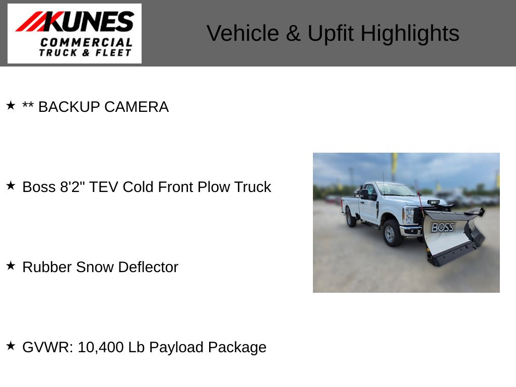 New 2026 Ford F-350 XL Plow Truck Truck Regular Cab