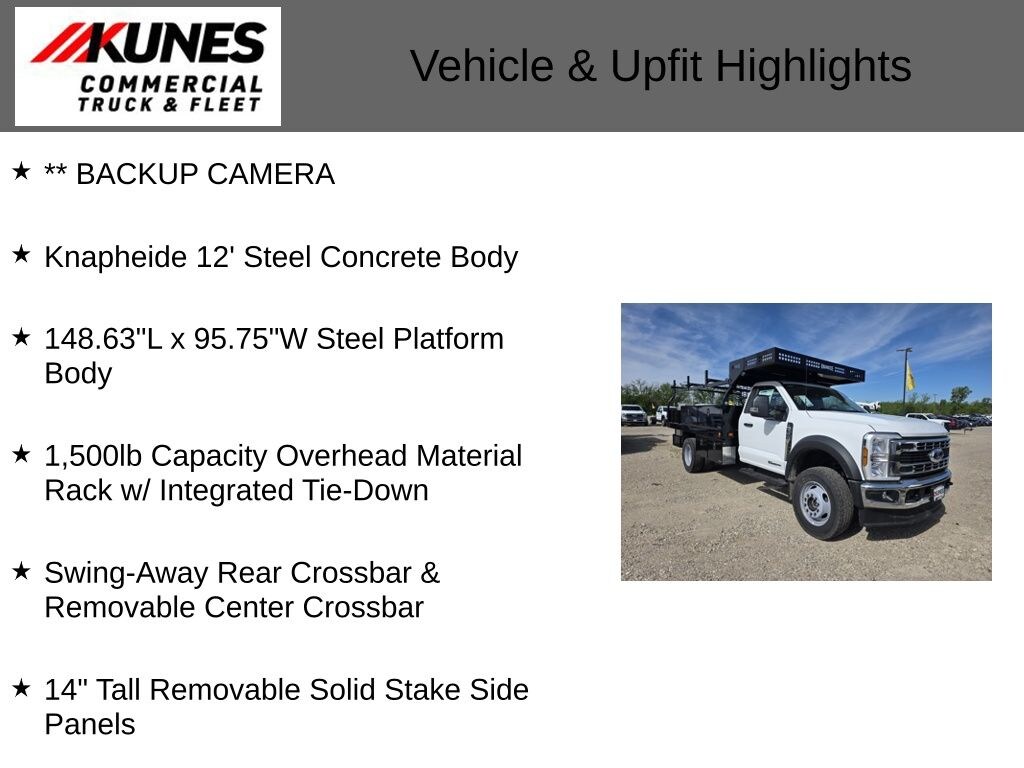 New 2026 Ford Chassis Cab XL Concrete Body TRUCK