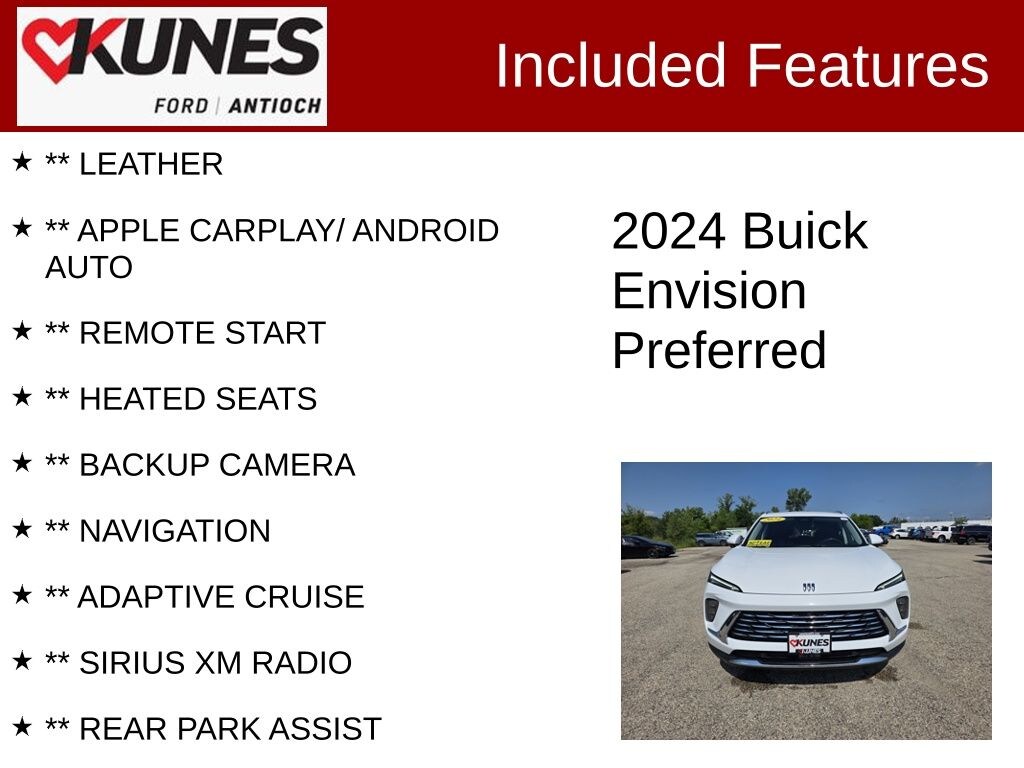 Used 2024 Buick Envision Preferred SUV