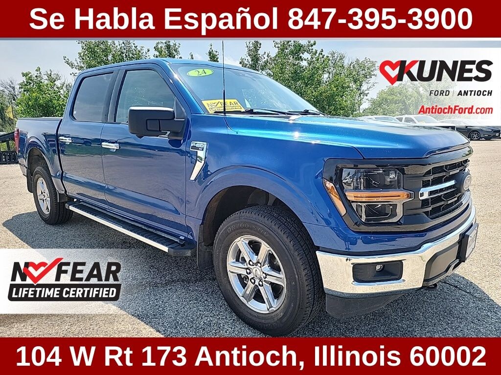 Certified 2024 Ford F-150 XLT Truck SuperCrew Cab