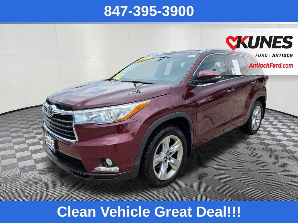 Certified 2016 Toyota Highlander Limited Platinum V6 SUV