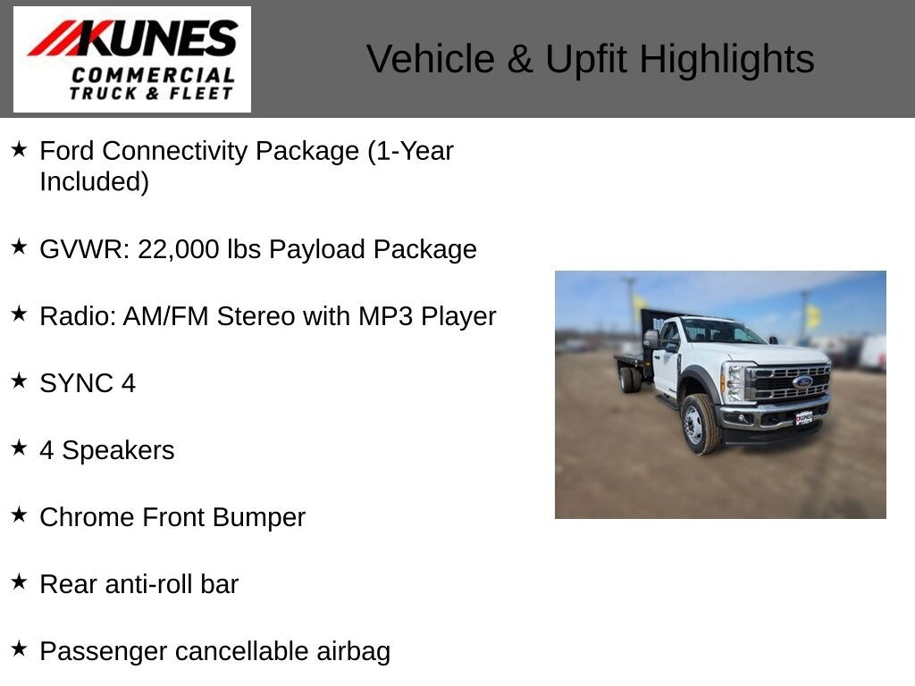 New 2026 Ford Chassis Cab XL Flatbed TRUCK