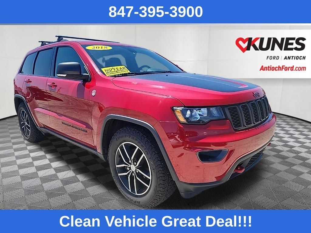 Certified 2018 Jeep Grand Cherokee Trailhawk 4x4 SUV