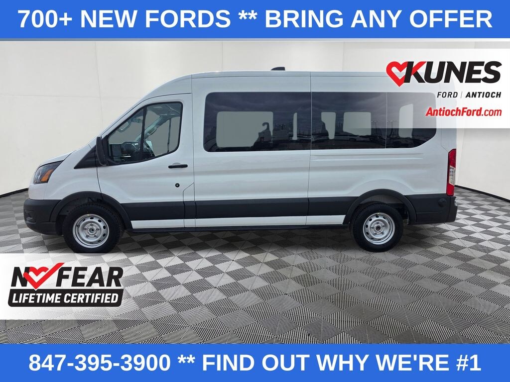 New 2026 Ford Transit-350 Passenger XL Wagon Medium Roof Van