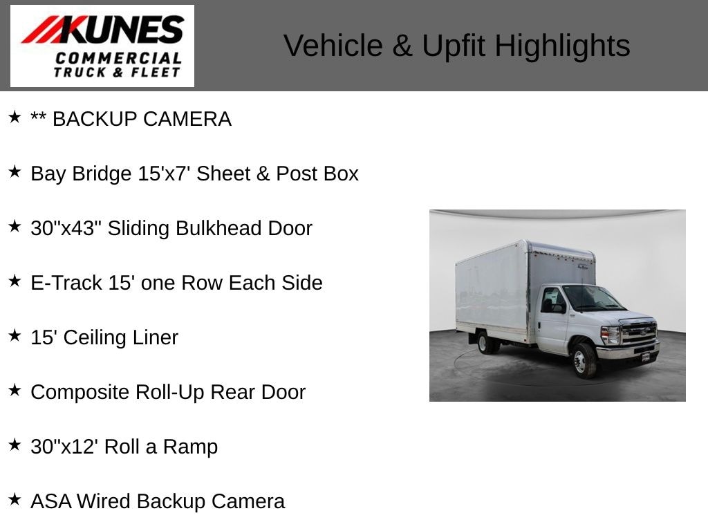 New 2026 Ford Econoline Cutaway Base Box Van VAN