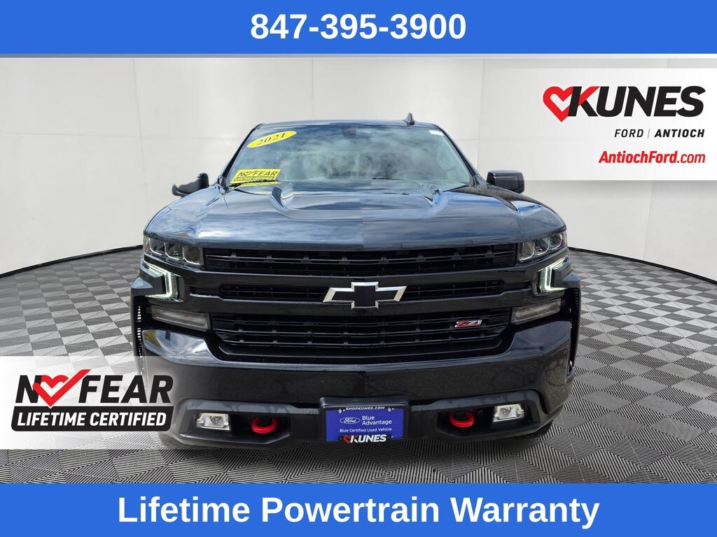 Certified 2021 Chevrolet Silverado 1500 LT Trail Boss Truck Crew Cab