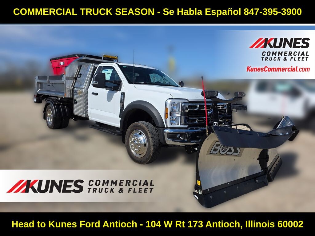New 2026 Ford Chassis Cab XL Electric Snow Fighter TRUCK