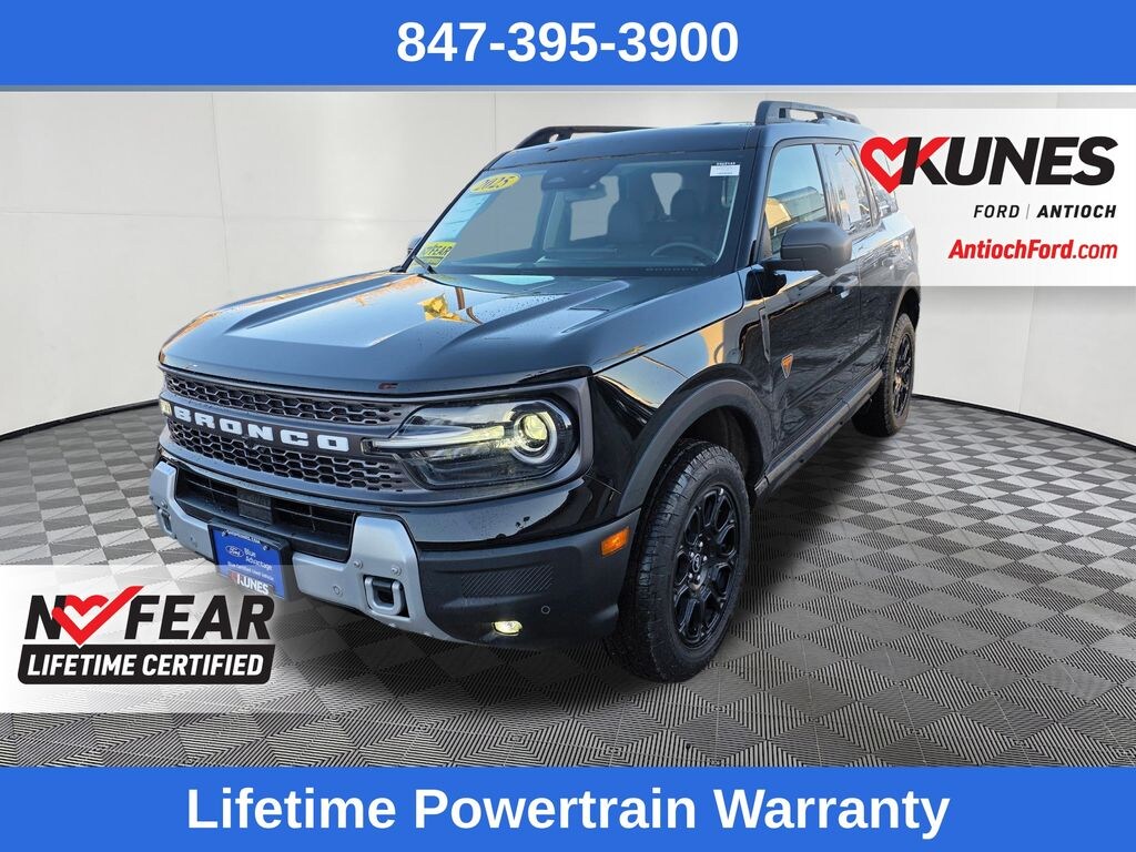 Certified 2025 Ford Bronco Sport Badlands SUV