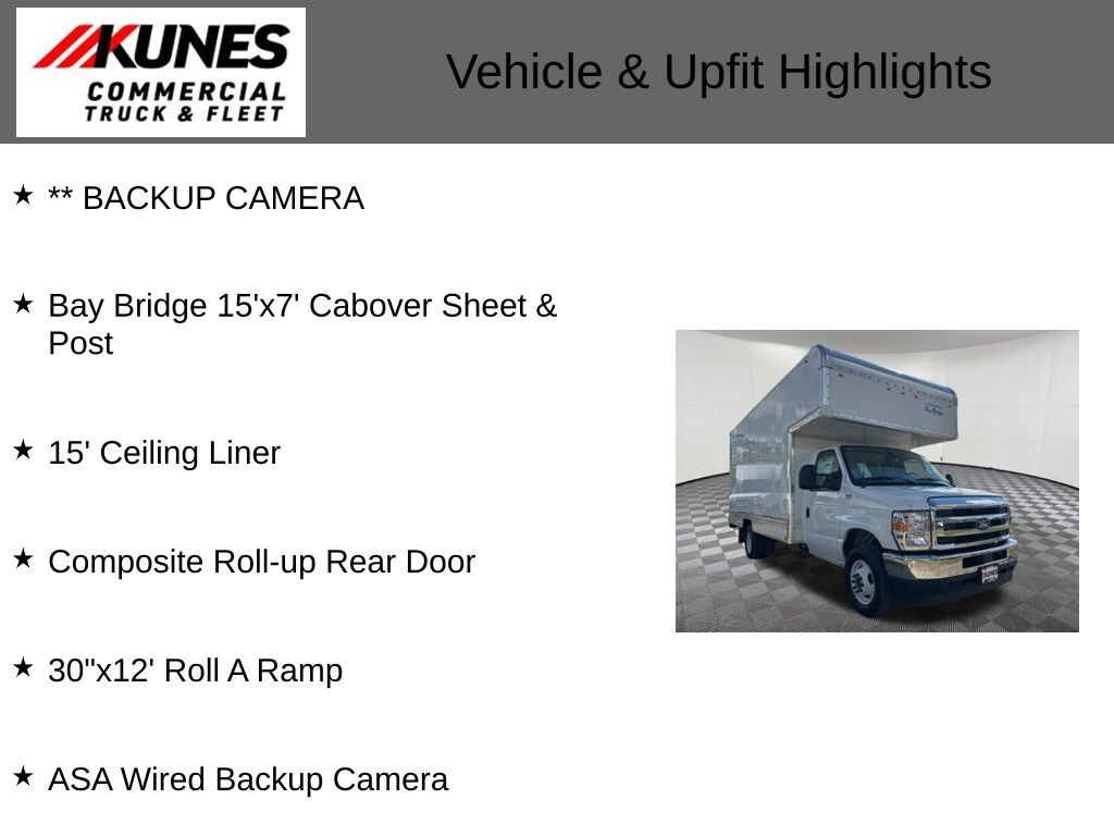 New 2026 Ford E-350 Cutaway Base Box Van Truck