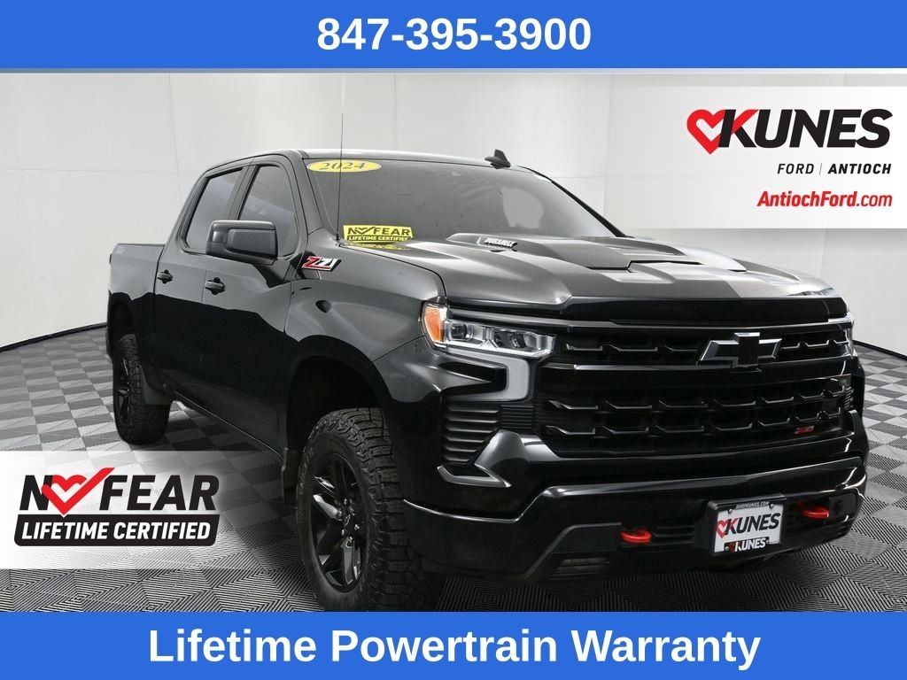 Certified 2024 Chevrolet Silverado 1500 LT Trail Boss Truck Crew Cab