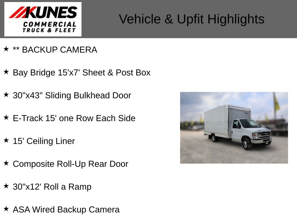 New 2026 Ford Econoline Cutaway Base Box Van VAN