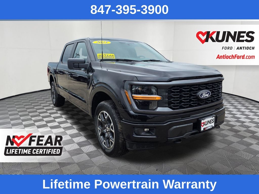 Certified 2025 Ford F-150 STX Truck SuperCrew Cab