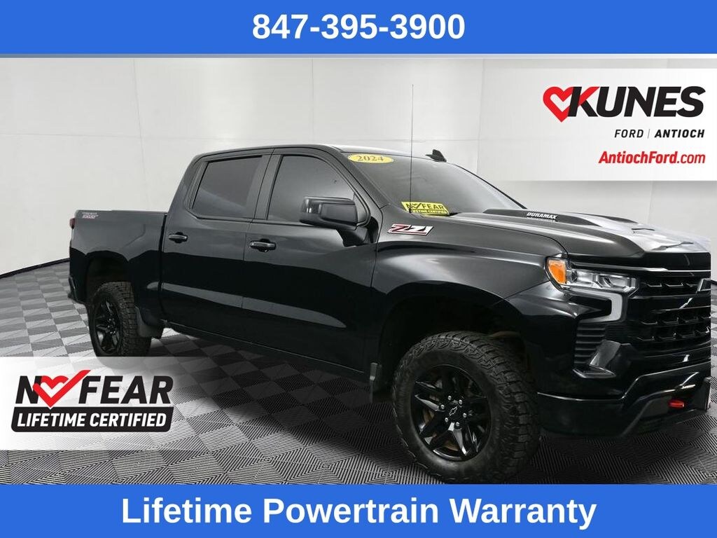 Certified 2024 Chevrolet Silverado 1500 LT Trail Boss Truck Crew Cab