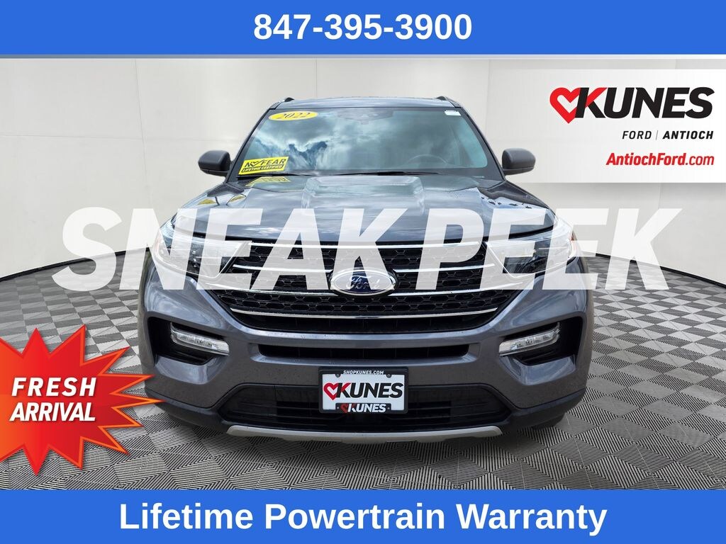 Certified 2022 Ford Explorer XLT SUV