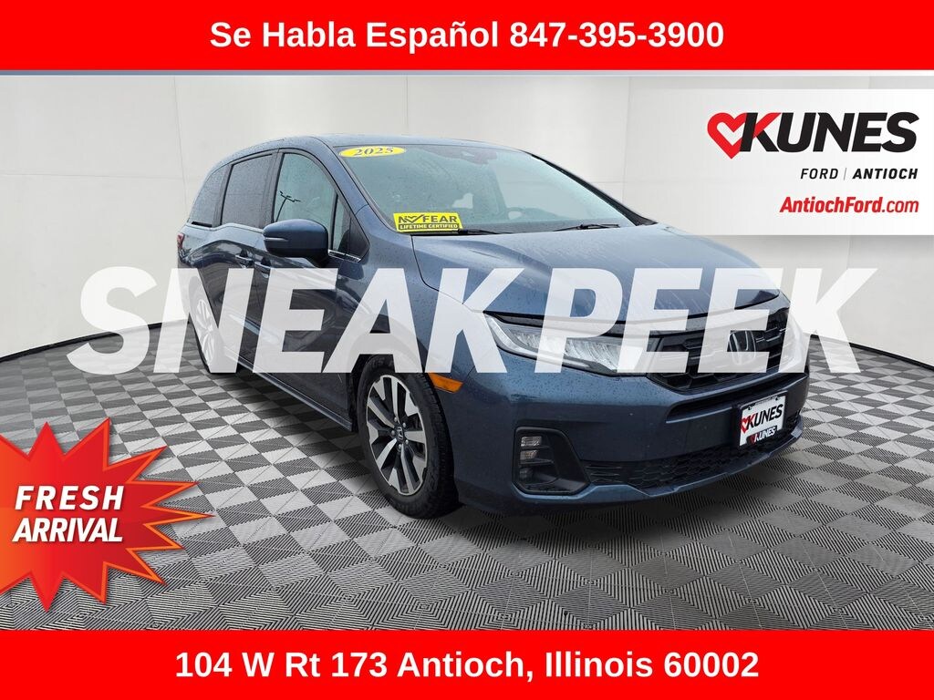 Certified 2025 Honda Odyssey EX-L Van