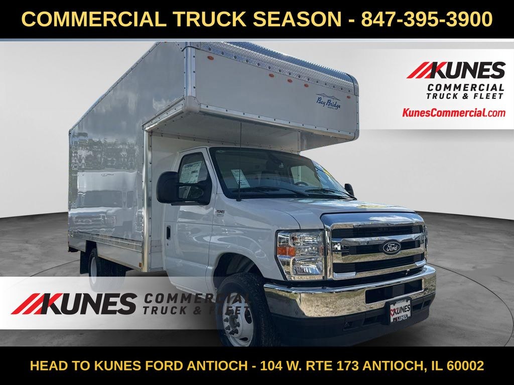 New 2026 Ford E-350 Cutaway Base Box Van Truck