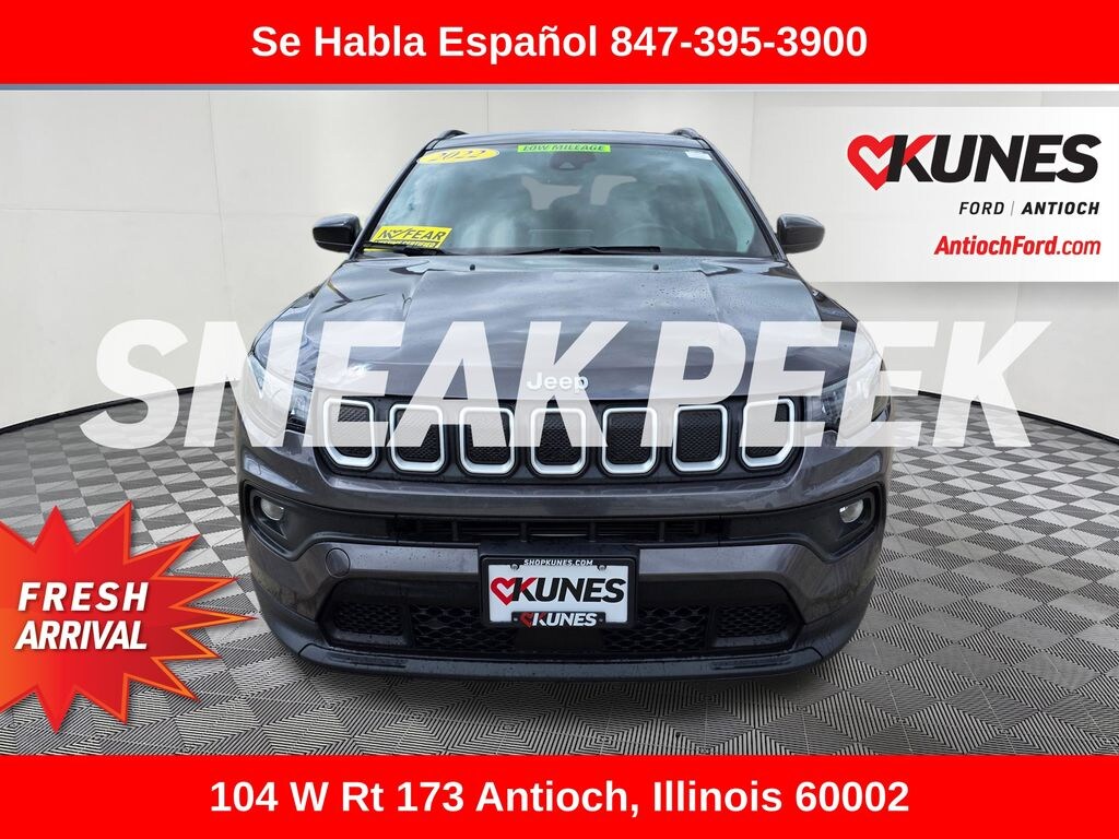 Certified 2022 Jeep Compass Latitude SUV