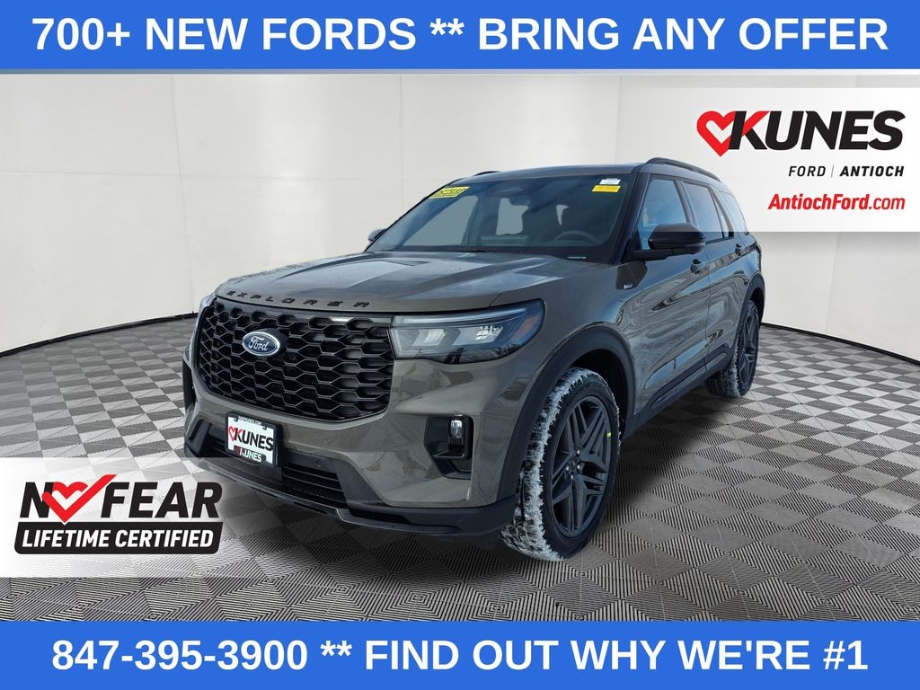 New 2026 Ford Explorer ST-Line SUV