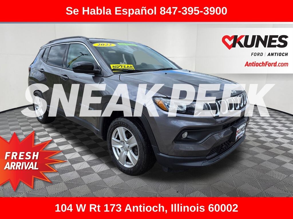 Certified 2022 Jeep Compass Latitude SUV