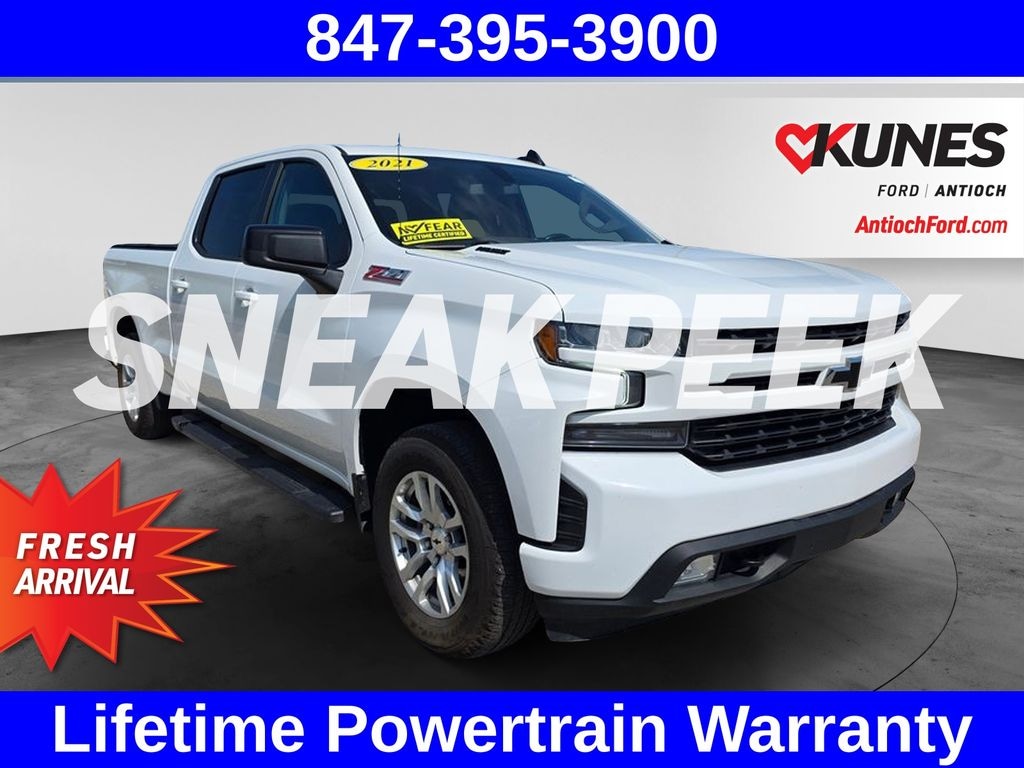 Certified 2021 Chevrolet Silverado 1500 RST Truck Crew Cab