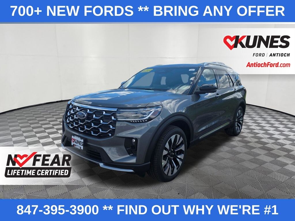 New 2026 Ford Explorer Platinum SUV