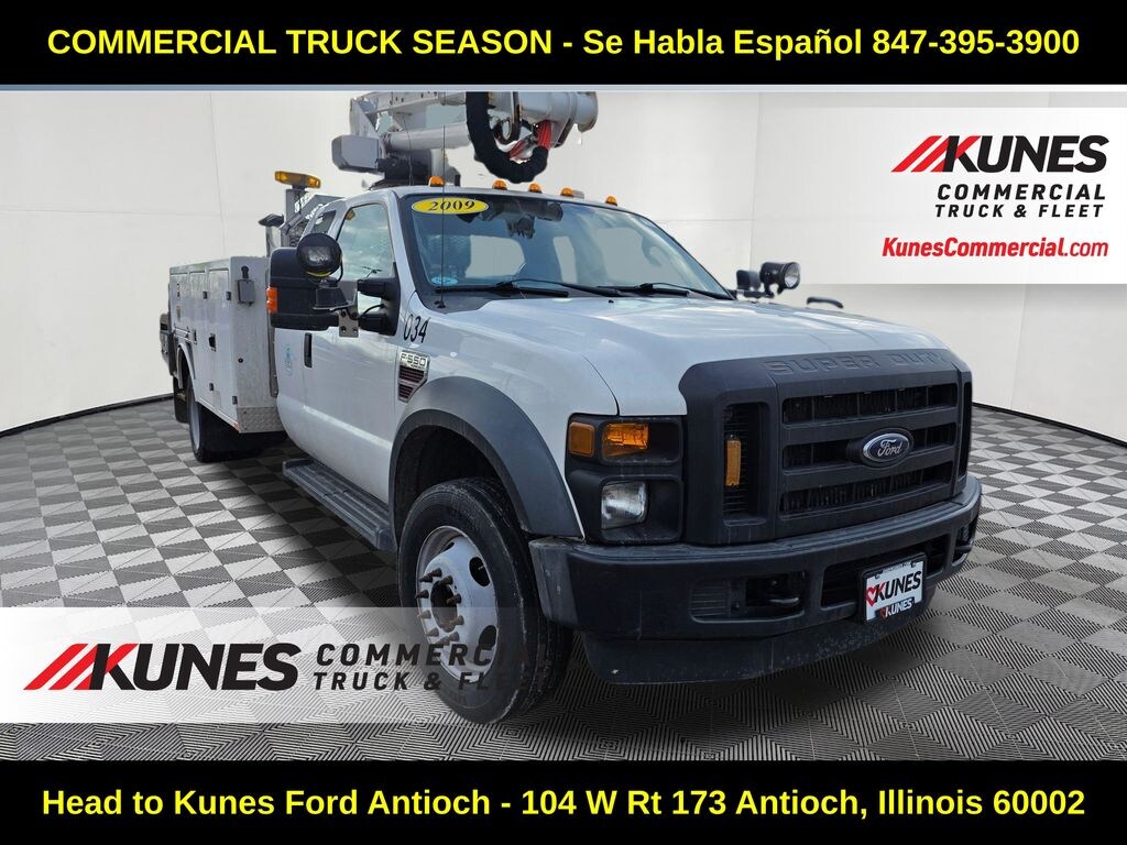 Used 2009 Ford F-550 Chassis Truck Super Cab