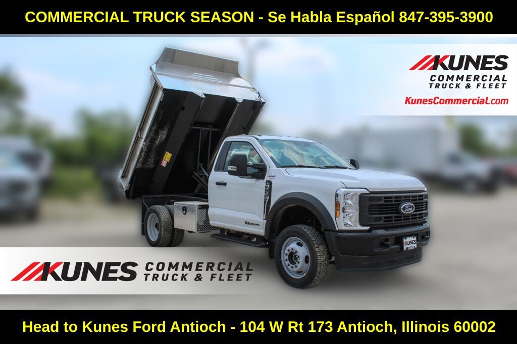 New 2024 Ford Chassis Cab XL Dump Truck TRUCK