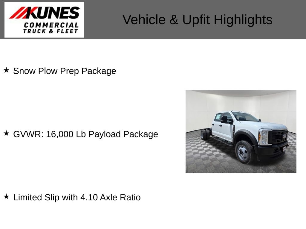 New 2026 Ford F-450 Chassis XL DRW CAB Chassis Truck Crew Cab
