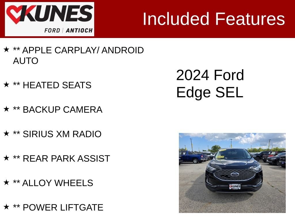 Certified 2024 Ford Edge SUV