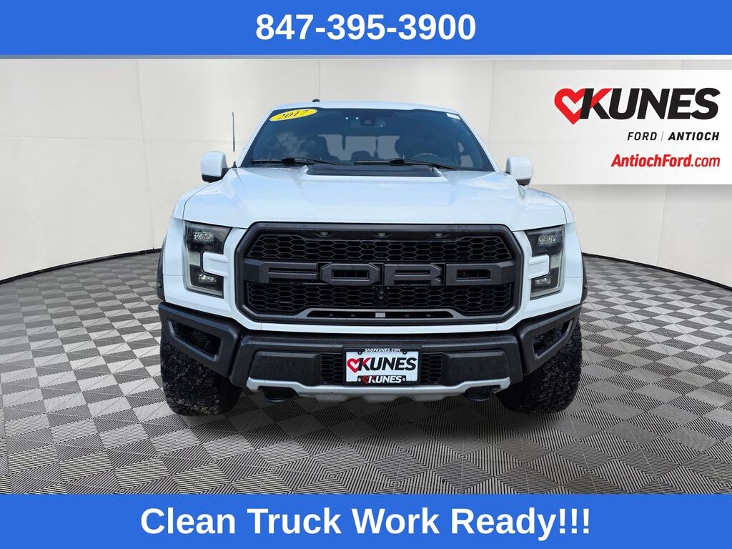 Used 2017 Ford F-150 Raptor Truck SuperCrew Cab