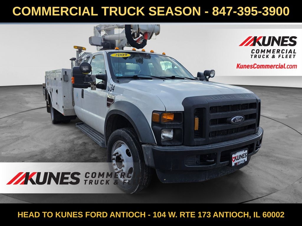 Used 2009 Ford F-550 Chassis Truck Super Cab