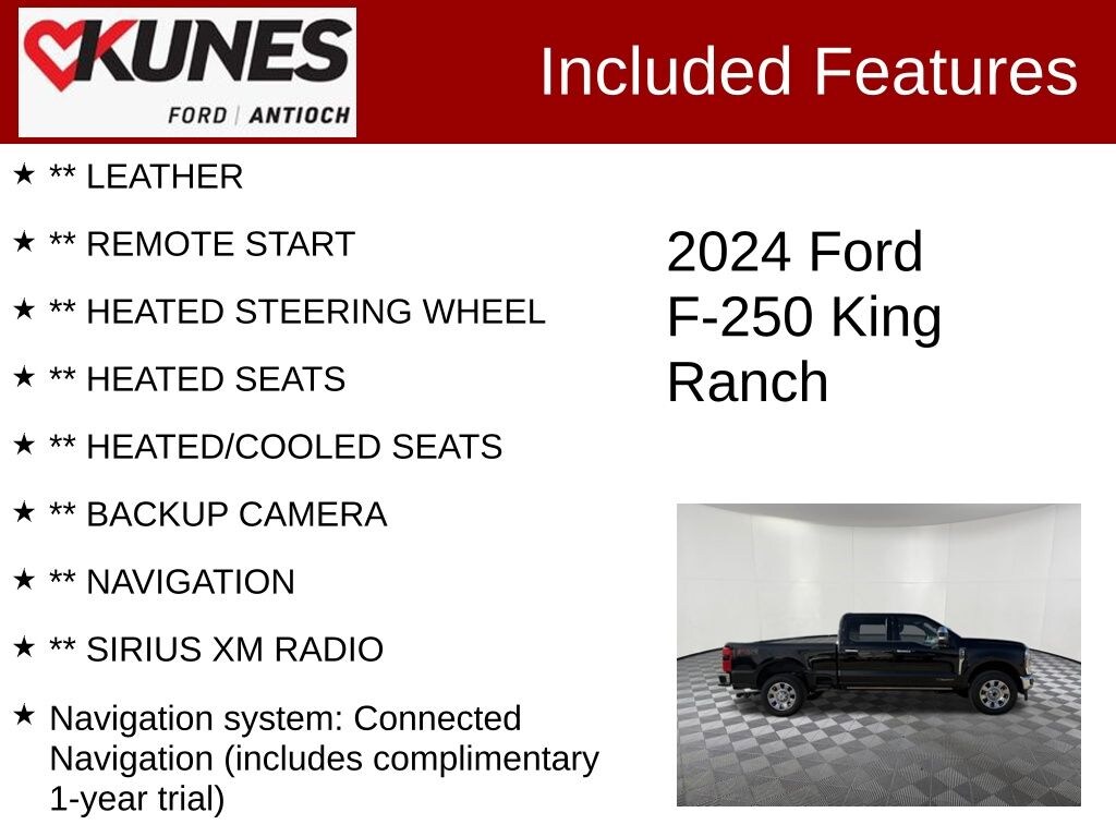 Certified 2024 Ford F-250 Truck Crew Cab