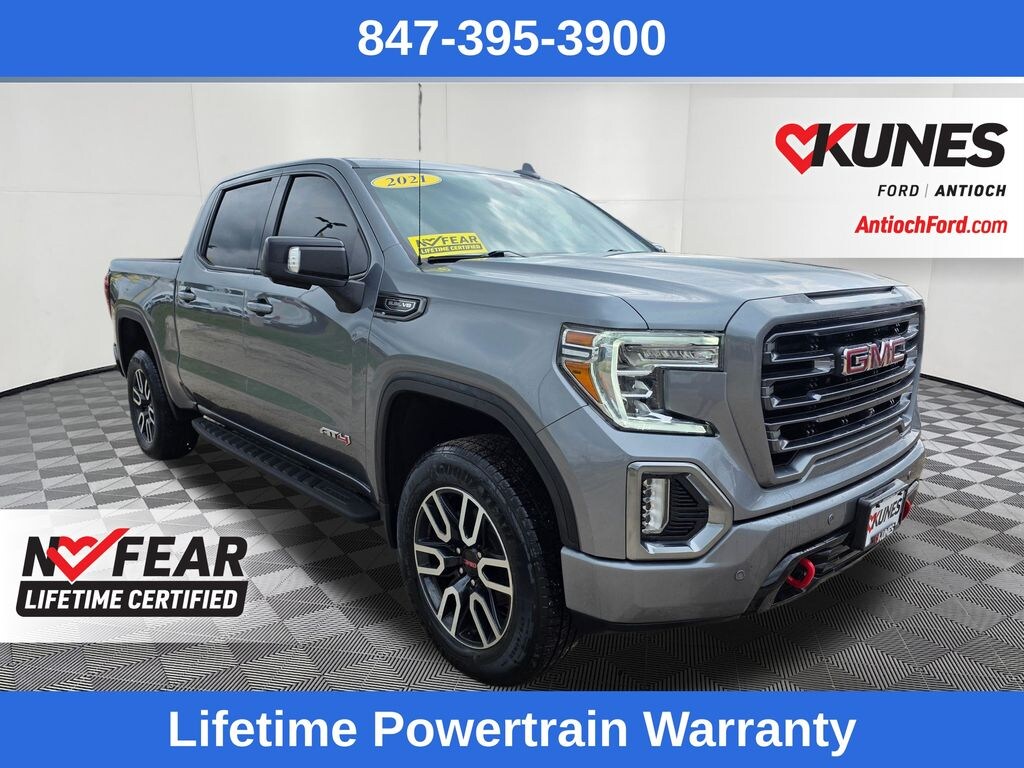 Certified 2021 GMC Sierra 1500 AT4 Truck Crew Cab
