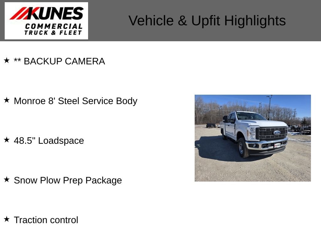 New 2026 Ford F-350 XL Service Utility Body Truck Super Cab