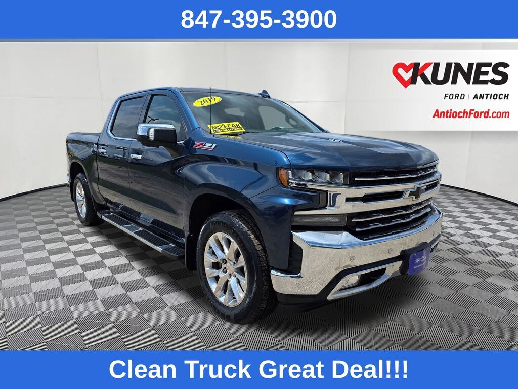 Used 2019 Chevrolet Silverado 1500 LTZ Truck Crew Cab