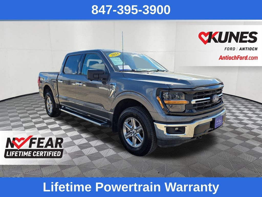 Certified 2024 Ford F-150 XLT Truck SuperCrew Cab