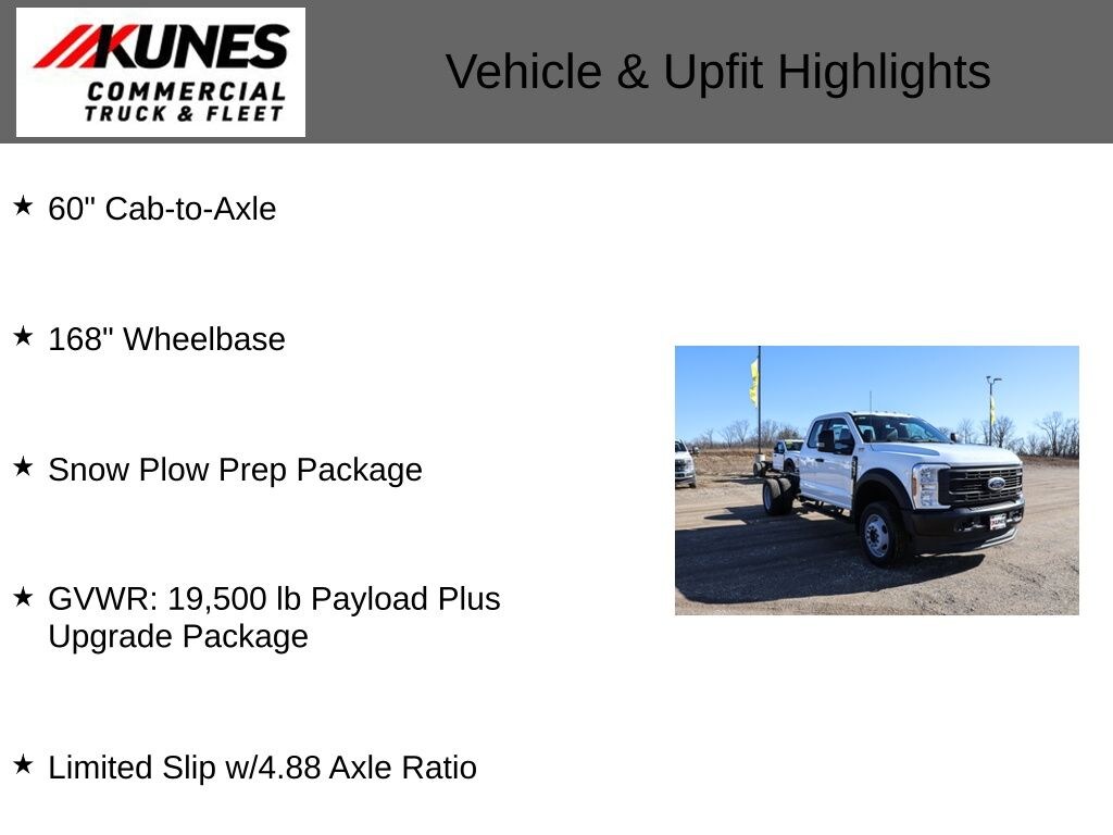 New 2024 Ford F-550 Chassis XL Cab Chassis Truck Super Cab