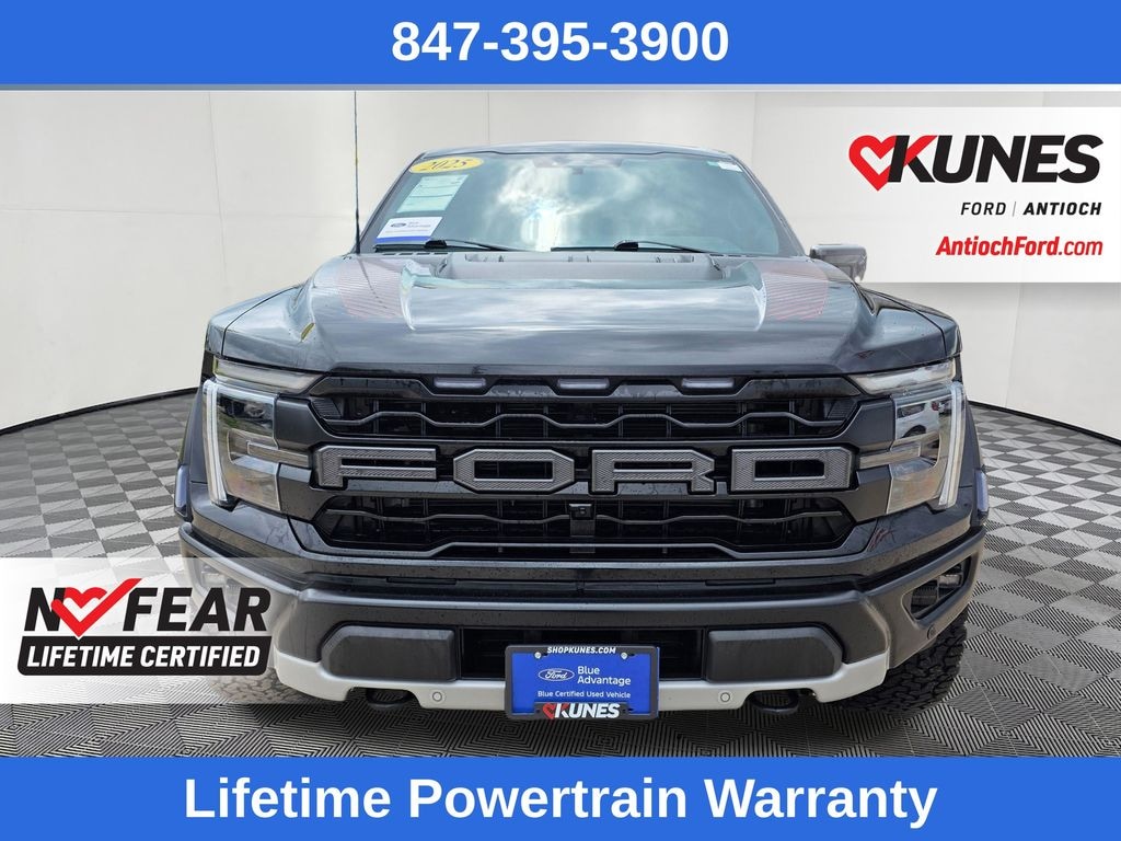 Certified 2025 Ford F-150 Raptor Truck SuperCrew Cab