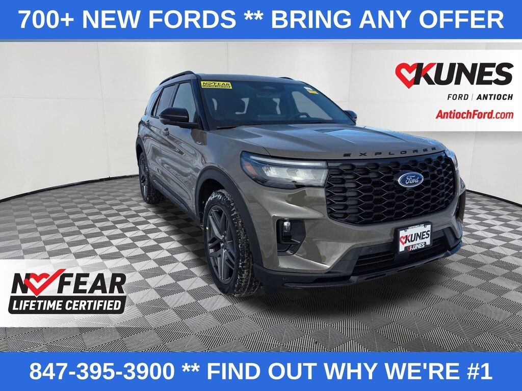 New 2026 Ford Explorer ST-Line SUV