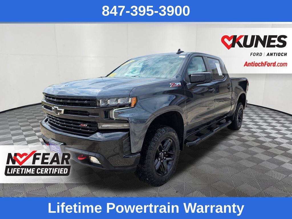 Certified 2021 Chevrolet Silverado 1500 LT Trail Boss Truck Crew Cab